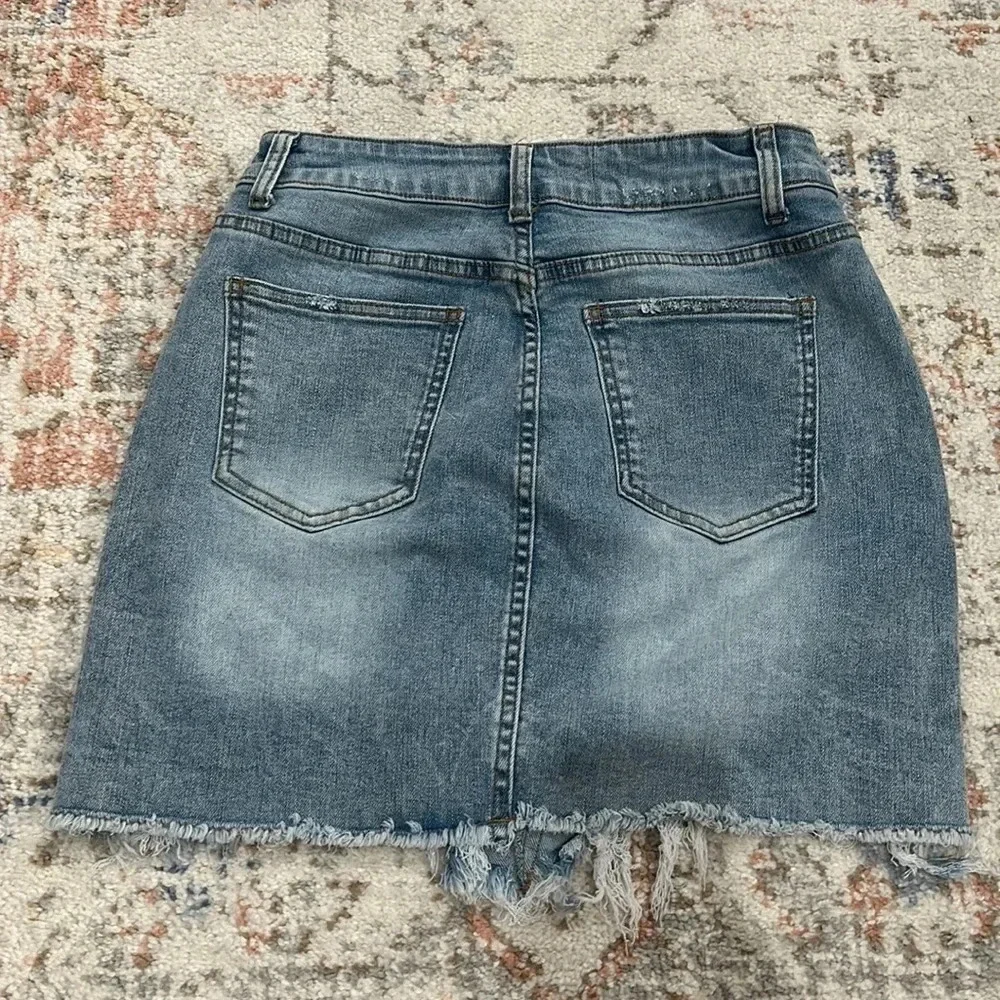 Judy Blue jean skirt